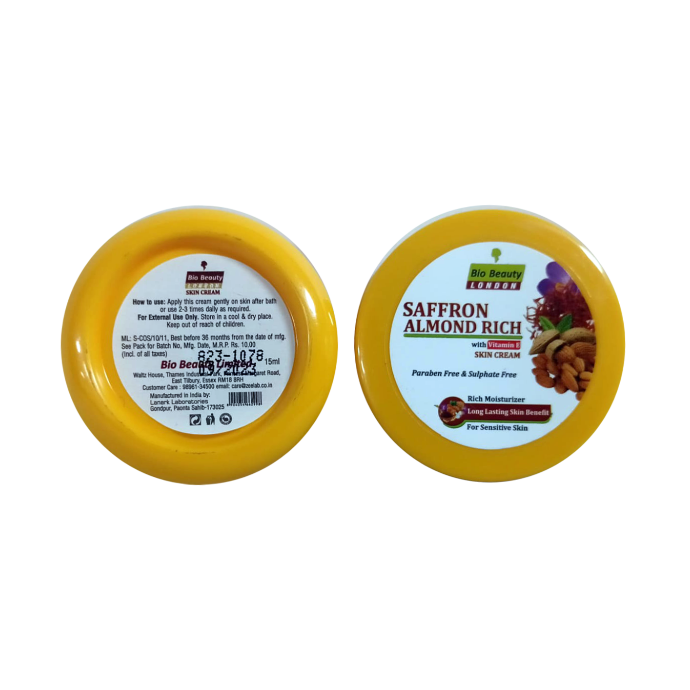 Bio Beauty Saffron & Almond Nourishing Skin Cream
